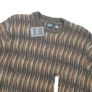 NWT Haggar Mens Crew Neck Sweater L